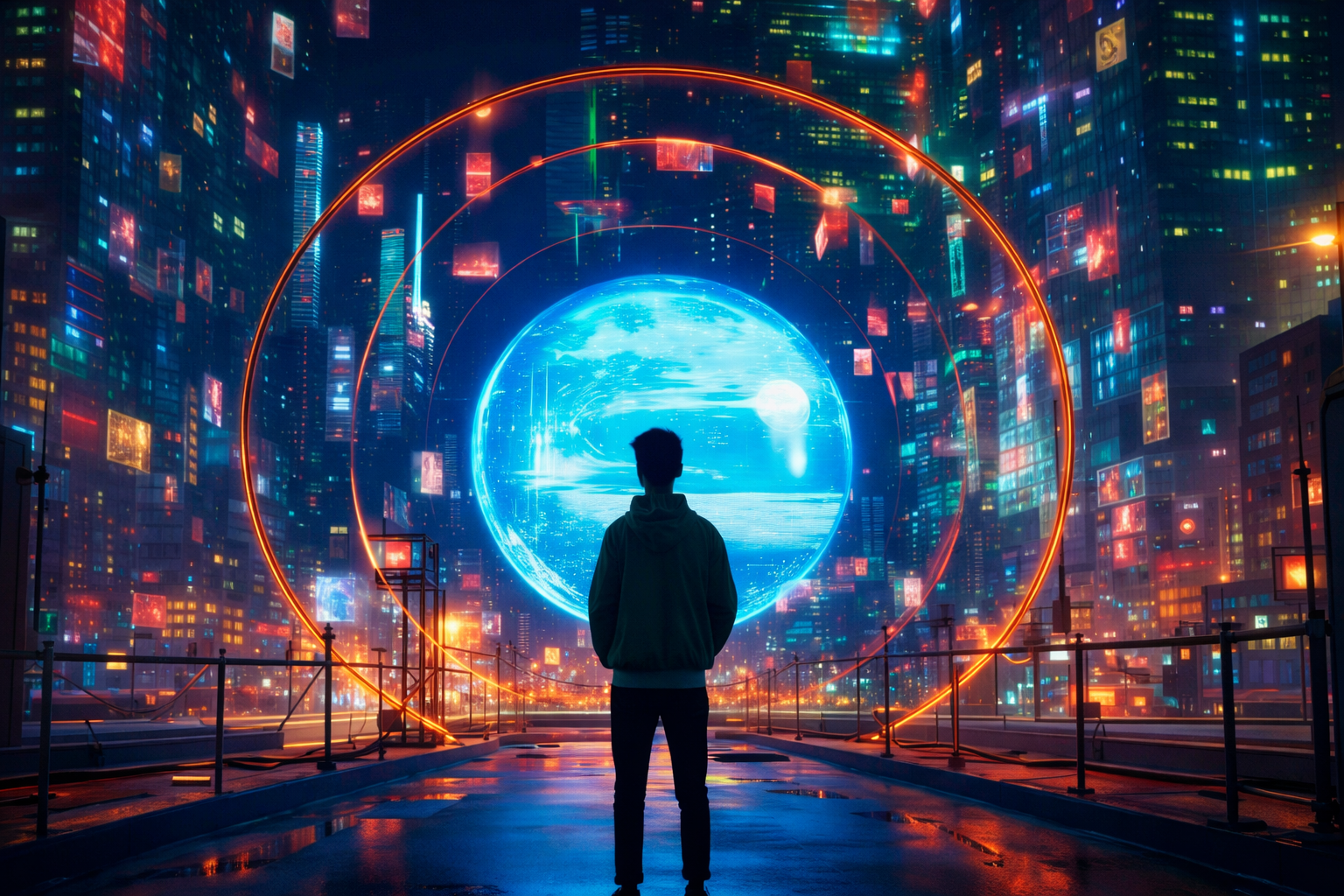 Futuristic Digital Platform